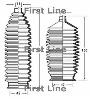 FIRST LINE fsg3224 -  Пыльник, рулевое управление